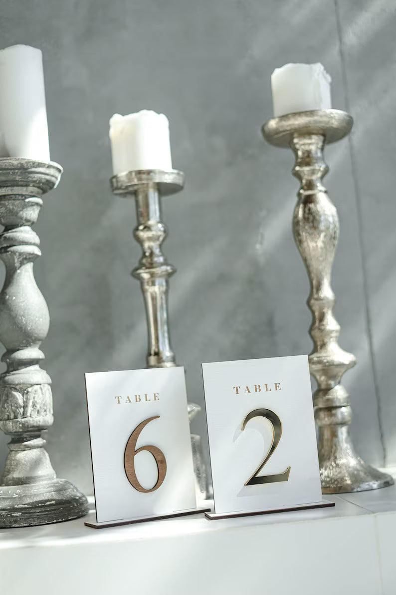 Wooden Wedding Table Number - Wedding Table Decor, Rustic Country Wedding, Custom Table Sign, Rustic Country Wedding, Custom Table Sign