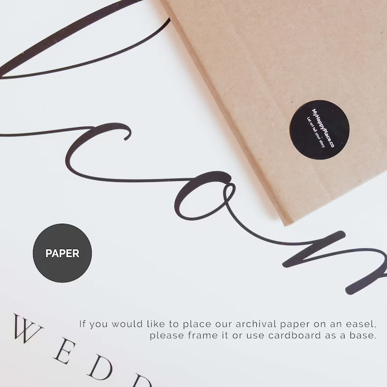 Wedding Welcome Sign, Custom Wedding Sign, Welcome To Our Wedding Sign, Wedding Board Vertical