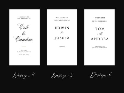 Minimalist Wedding Welcome Sign, Custom Fabric Wedding Banner with Names & Date, Outdoor Garden Ceremony Decor, Personalized Sheer Sign
