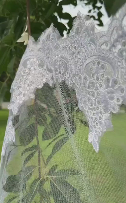Welcome Fabric Sign, Sheer Sign, Fabric Sign, Wedding Veil, fabric sign, Custom Wedding Welcome Sign, Personalized Lace Edge Sign